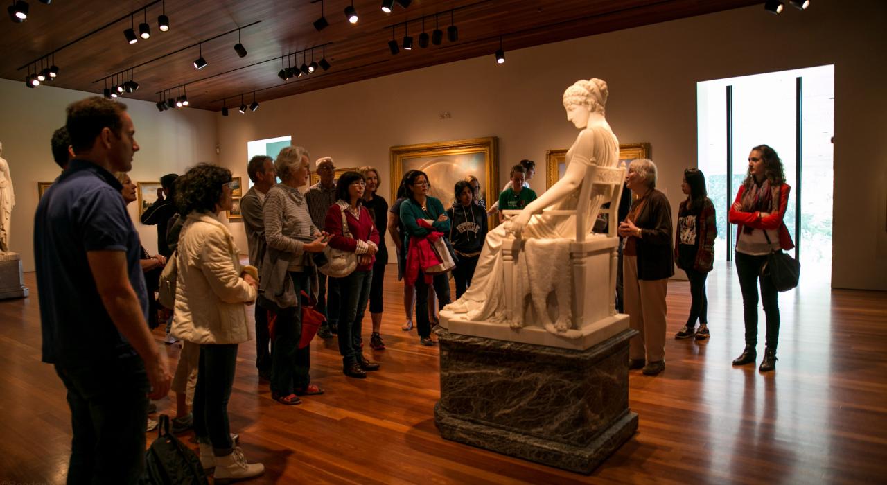 Daily tours offered at the De Young Museum in San Francisco, California