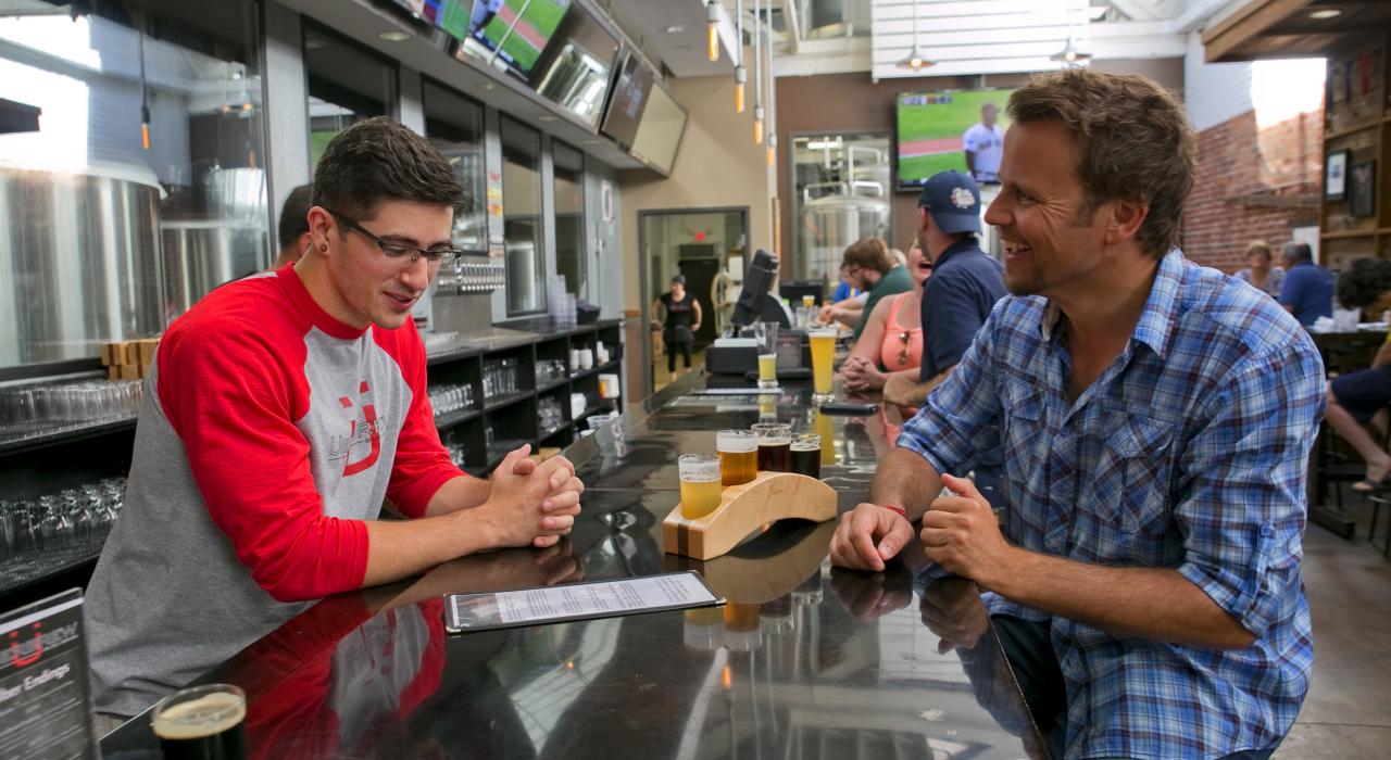 Pidiendo una cerveza en Billings, Montana