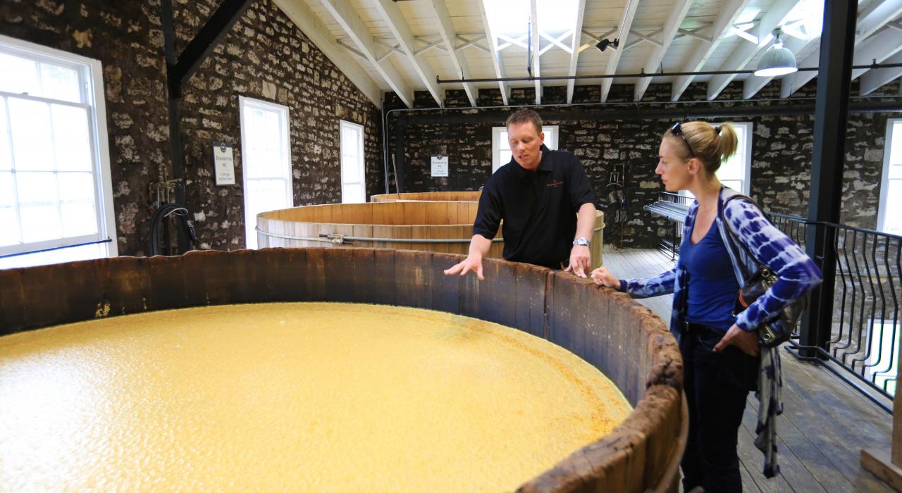 Fazendo o tour do bourbon no Kentucky, da Woodford Reserve Distillery