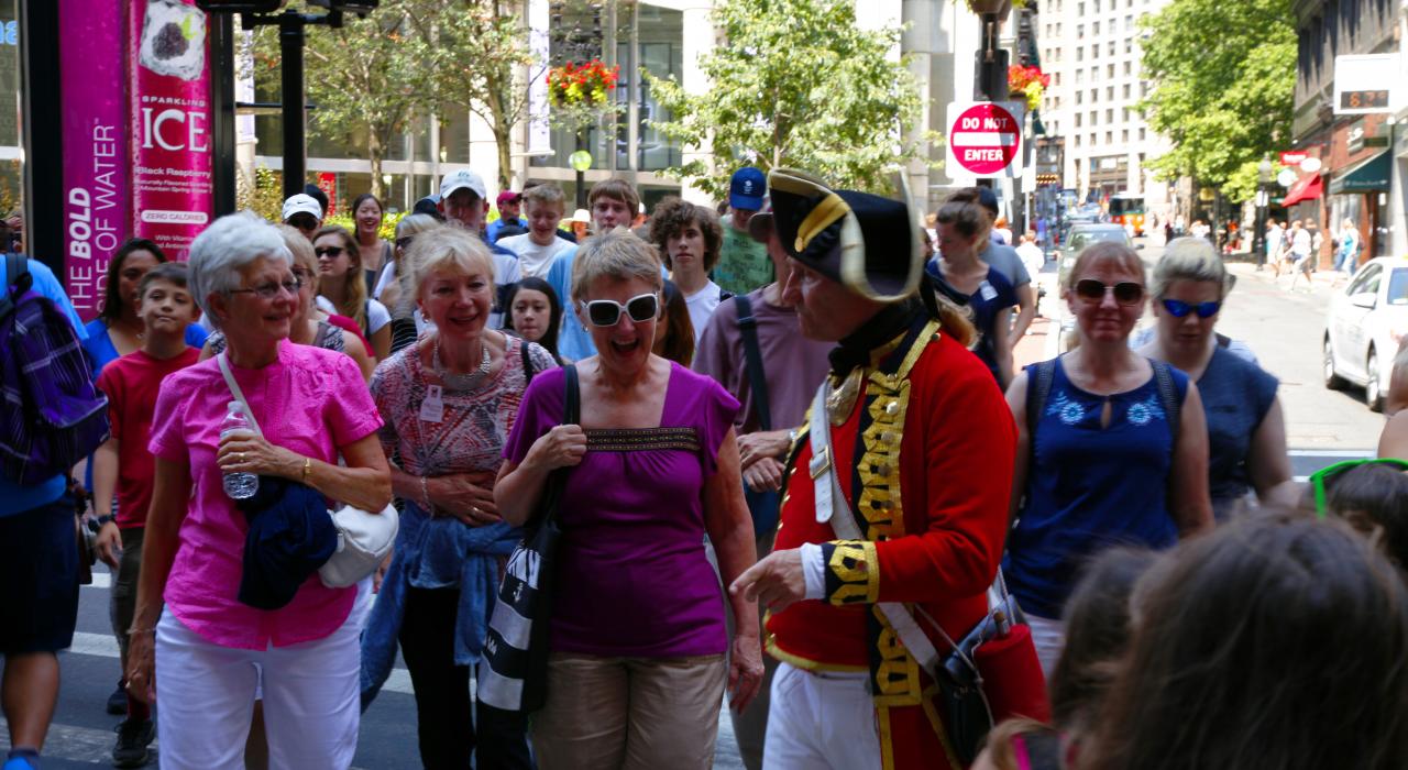 City sightseeing in Boston, Massachusetts
