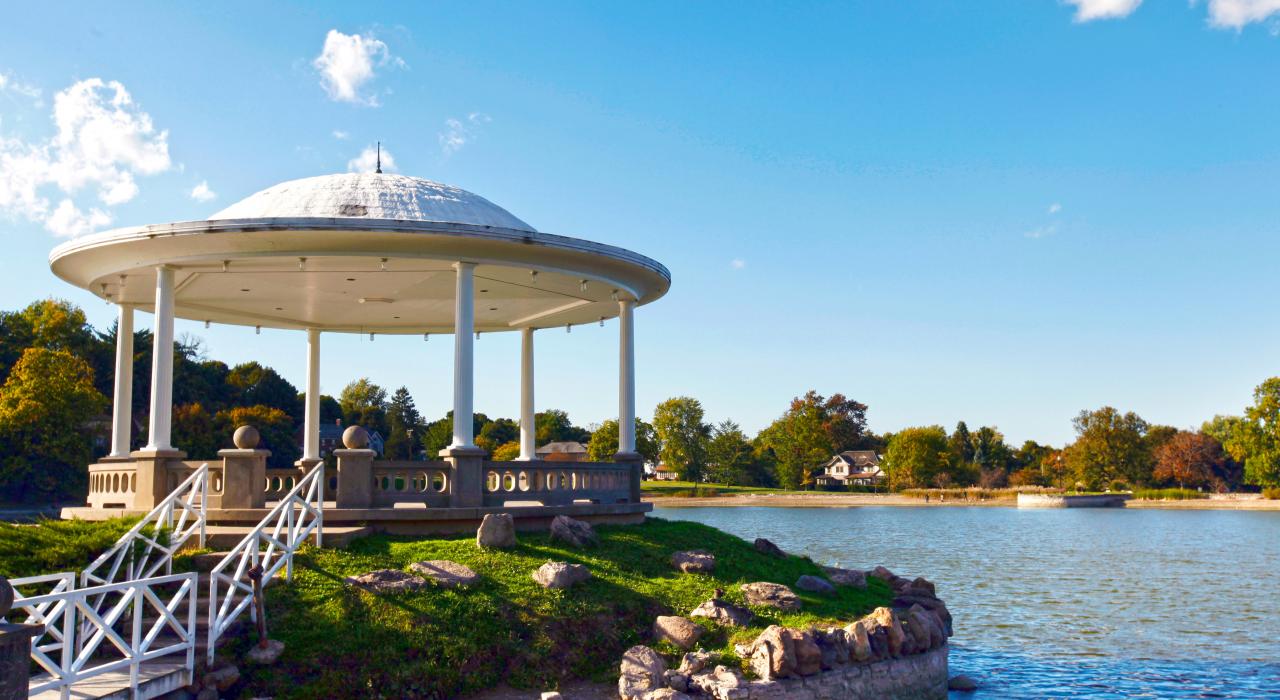 The Gazebo at Onondaga Park in Syracuse, New York