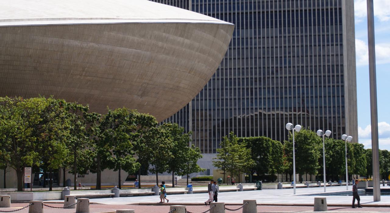 纽约州奥尔巴尼的帝国广场