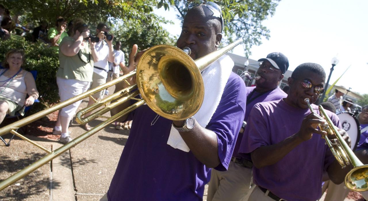 阿拉巴馬州弗洛倫斯市威廉漢蒂音樂節的演出