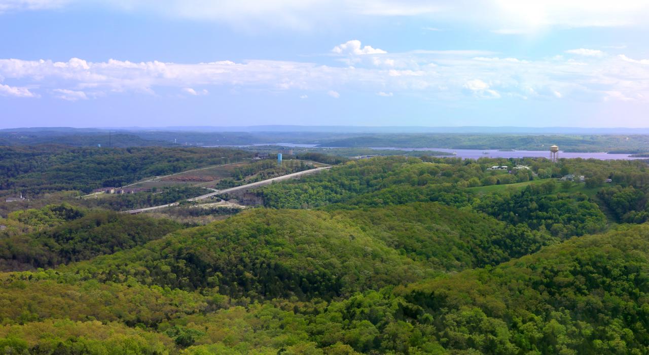 密苏里州布兰森灵感塔的美景