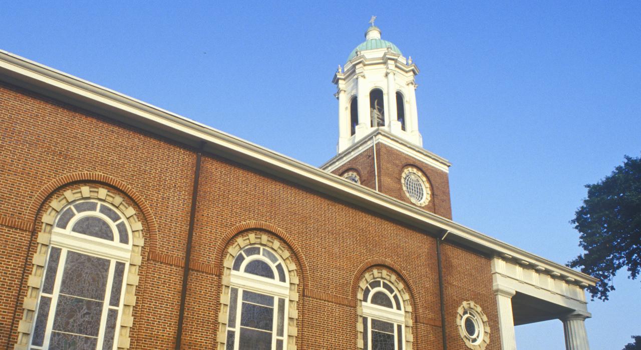 St. Paul's Church, established in 1750 by the Church of England