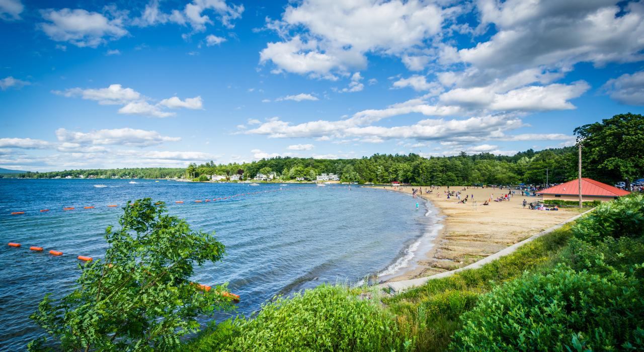 威尔斯海滩旁的恩迪克特岩州立历史遗迹