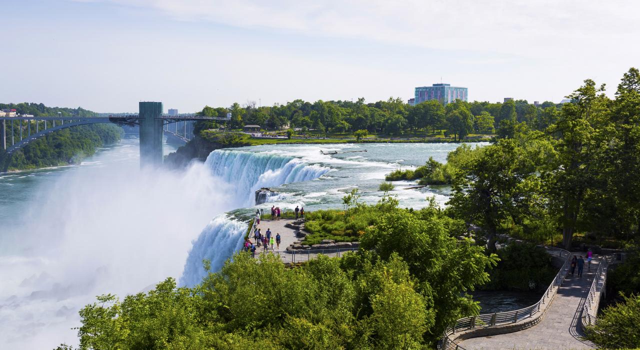 令人窒息的大瀑布美景