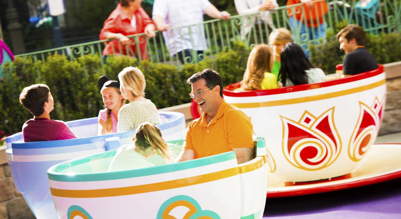 经典家庭旅游胜地迪士尼乐园