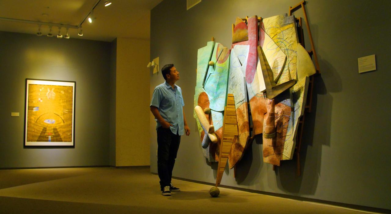 Art in the Washington Pavilion in Sioux Falls, South Dakota