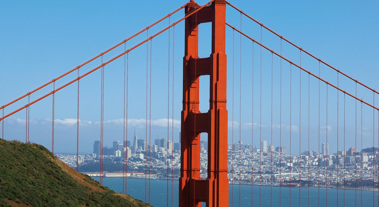 全美上镜率最高的建筑之一——加利福尼亚州旧金山金门大桥