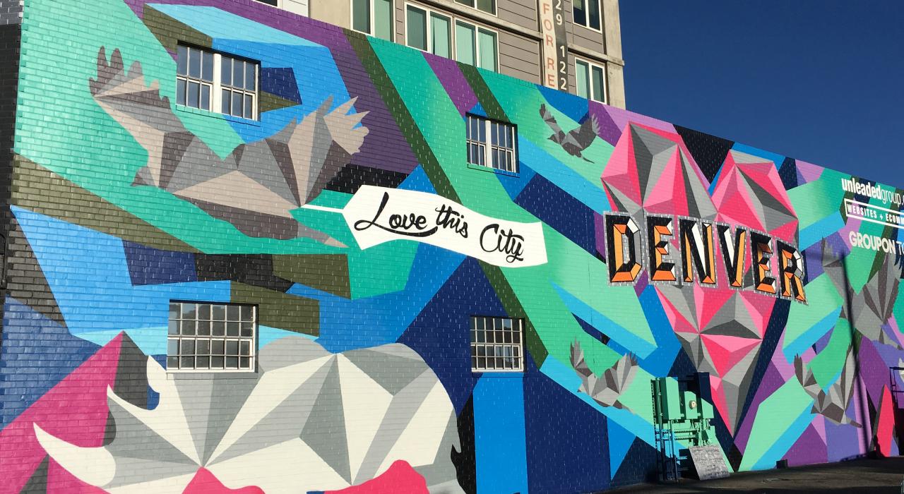 科罗拉多州丹佛“Love This City”壁画