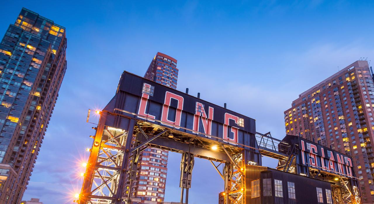 纽约州长岛的码头