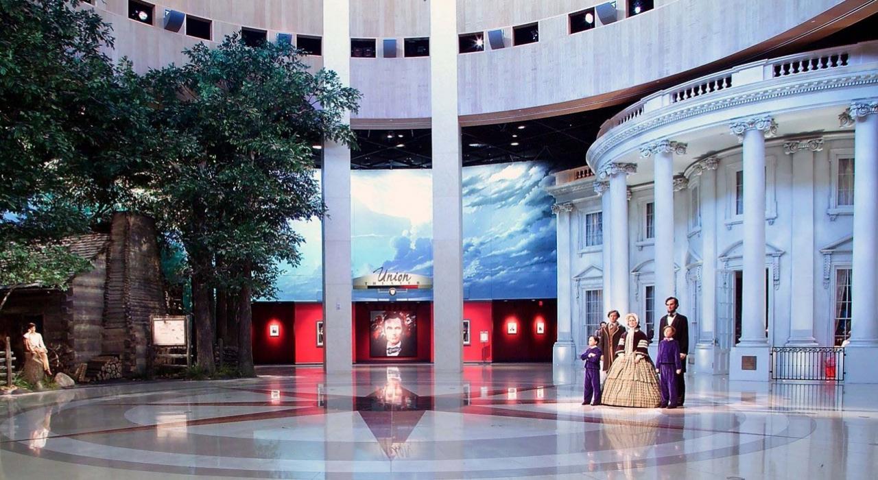 亚伯拉罕·林肯总统图书馆与博物馆内景