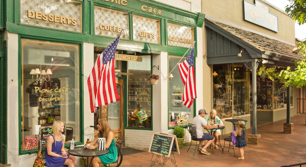佐治亚州达洛尼加 Picnic Café 餐厅的街边美食