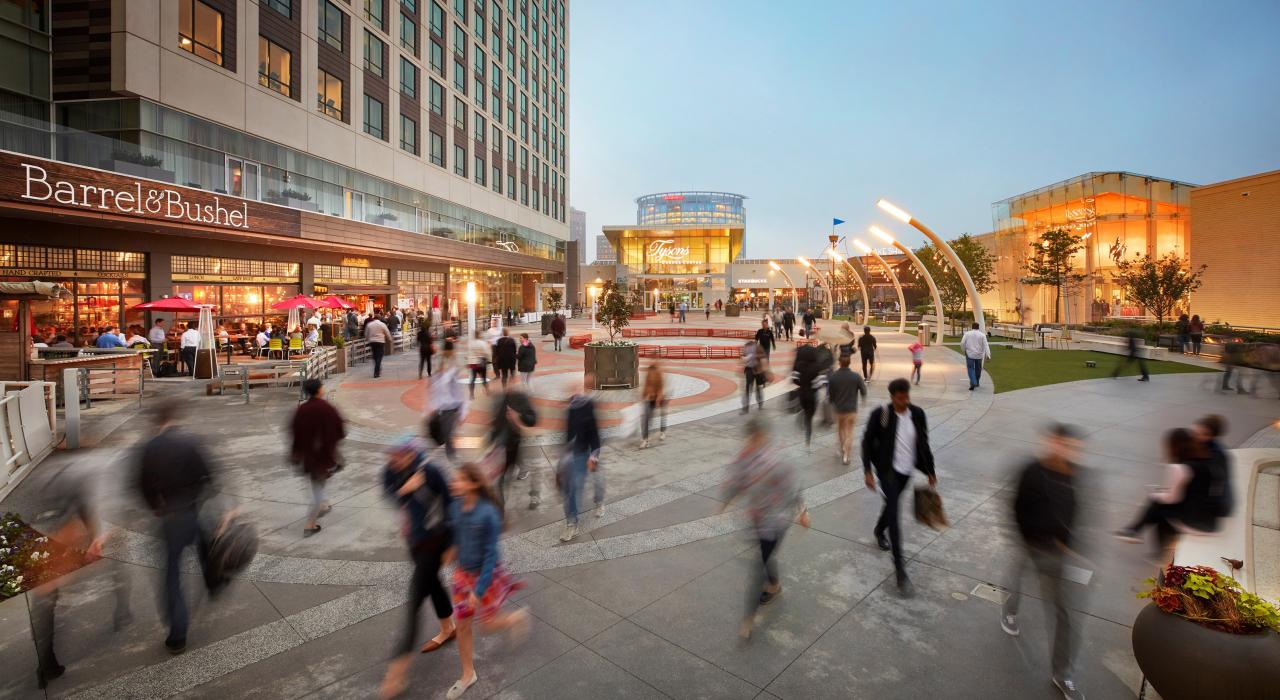Exterior of Tysons Corner Center in Tysons, Virginia