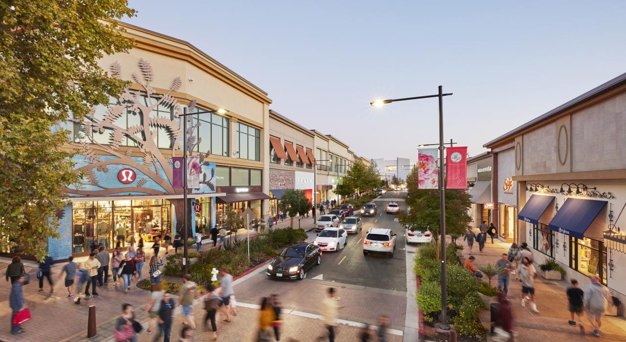 Broadway Plaza, a shopping and entertainment complex in Walnut Creek, California