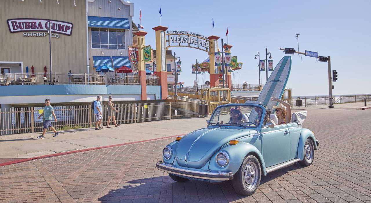 快乐码头附近的海滨大道