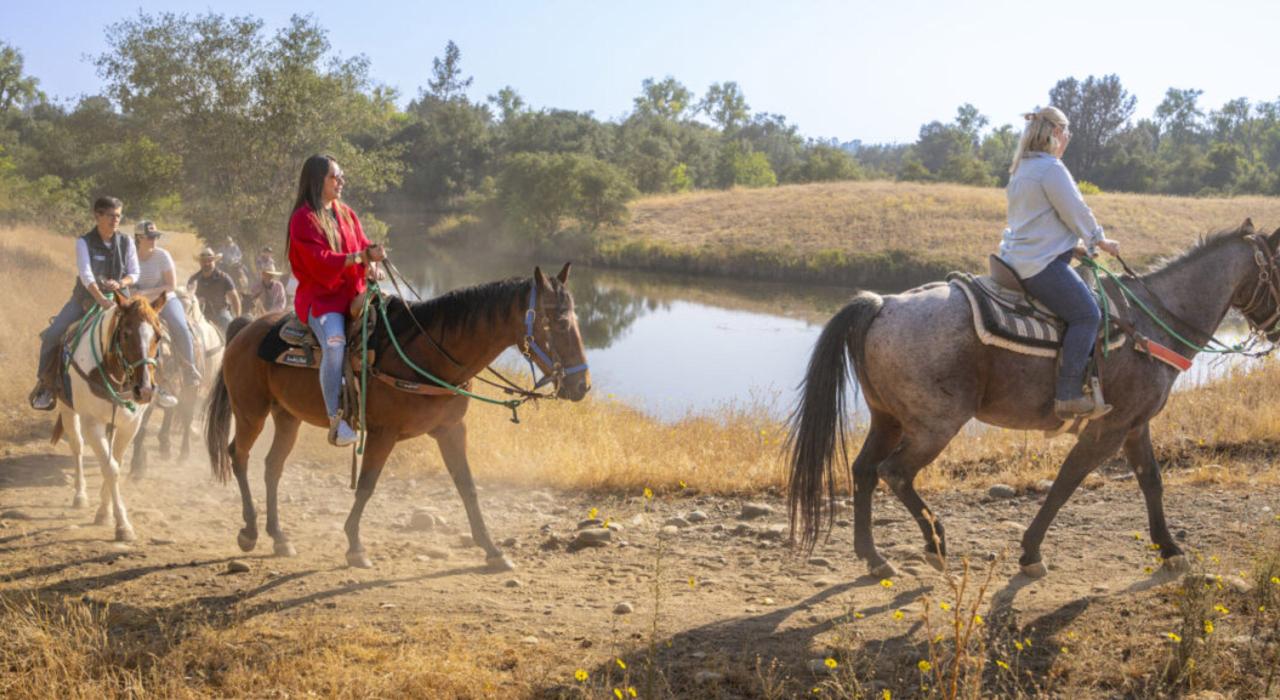 骑马漫步历史古道