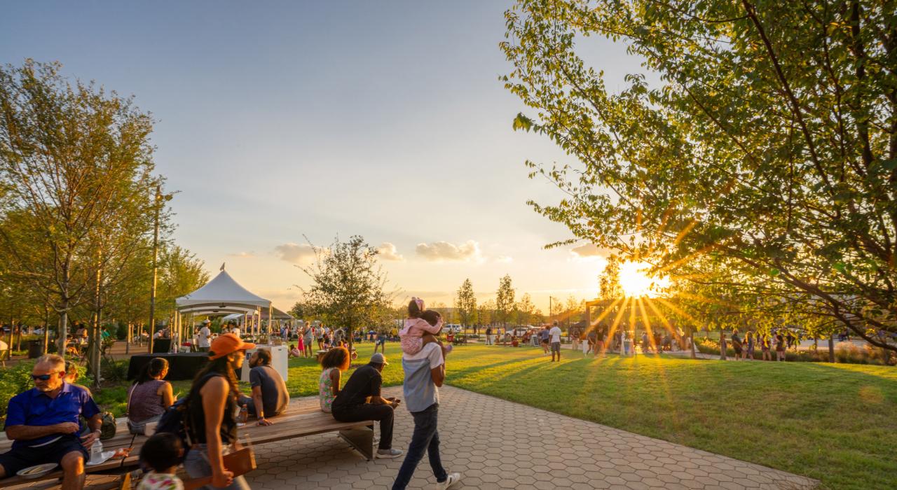 在 Kaleidoscope Park 公园度过美好的一天