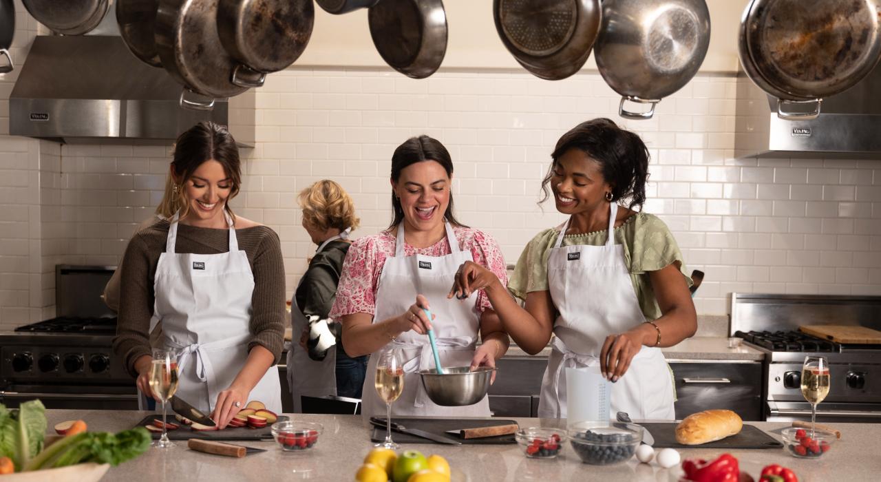 Crafting culinary masterpieces at Viking Cooking School in Greenwood