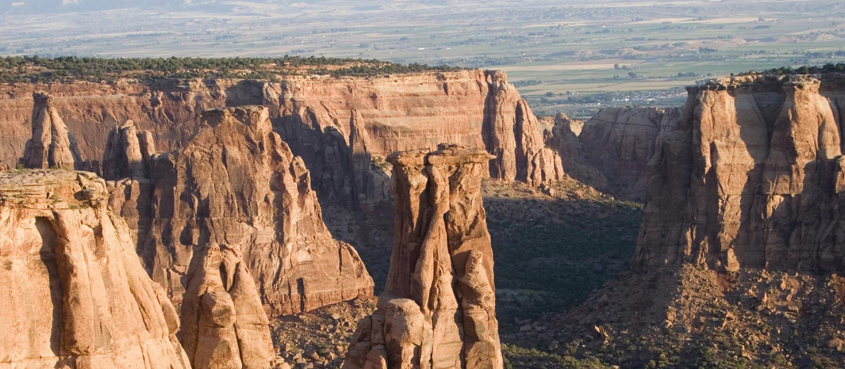科羅拉多州國家保護區的日出景象