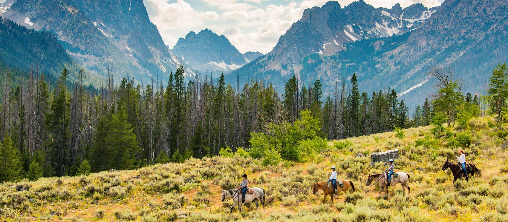 在斯坦利的红鱼湖旅馆，体验在荒原上信马由缰的乐趣